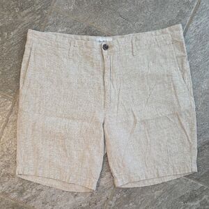 👪 Goodfellow & Co Waist 38 Tan Linden Short 9" Inseam